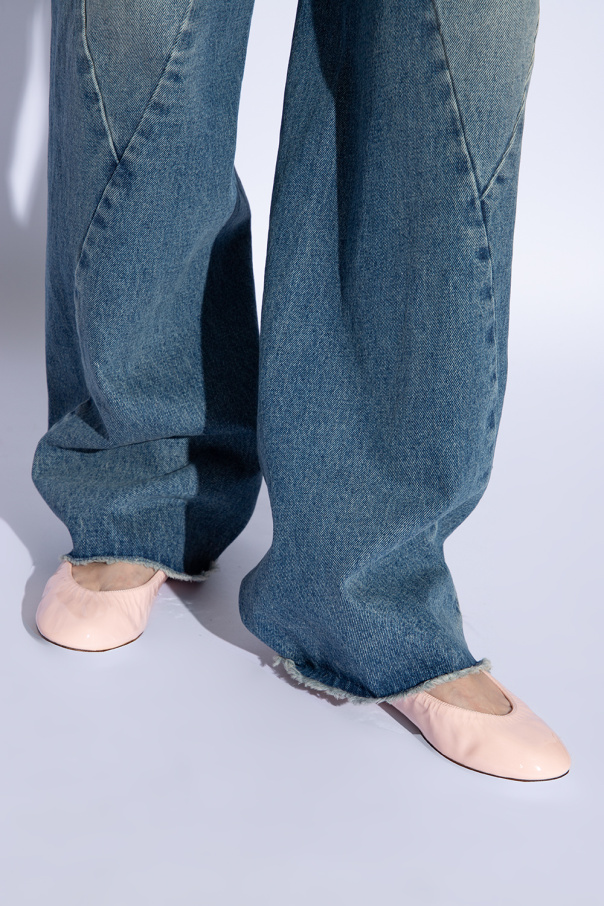 lanvin shoes flats